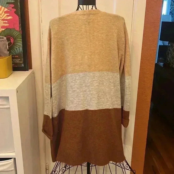 Target A New Day Open Front Cardigan Sweater-Sz L - Picture 5 of 5